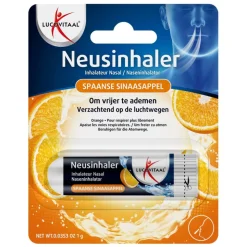 Lucovitaal Neusinhaler Vrijer Ademen Spaanse Sinaasappel 1 gr