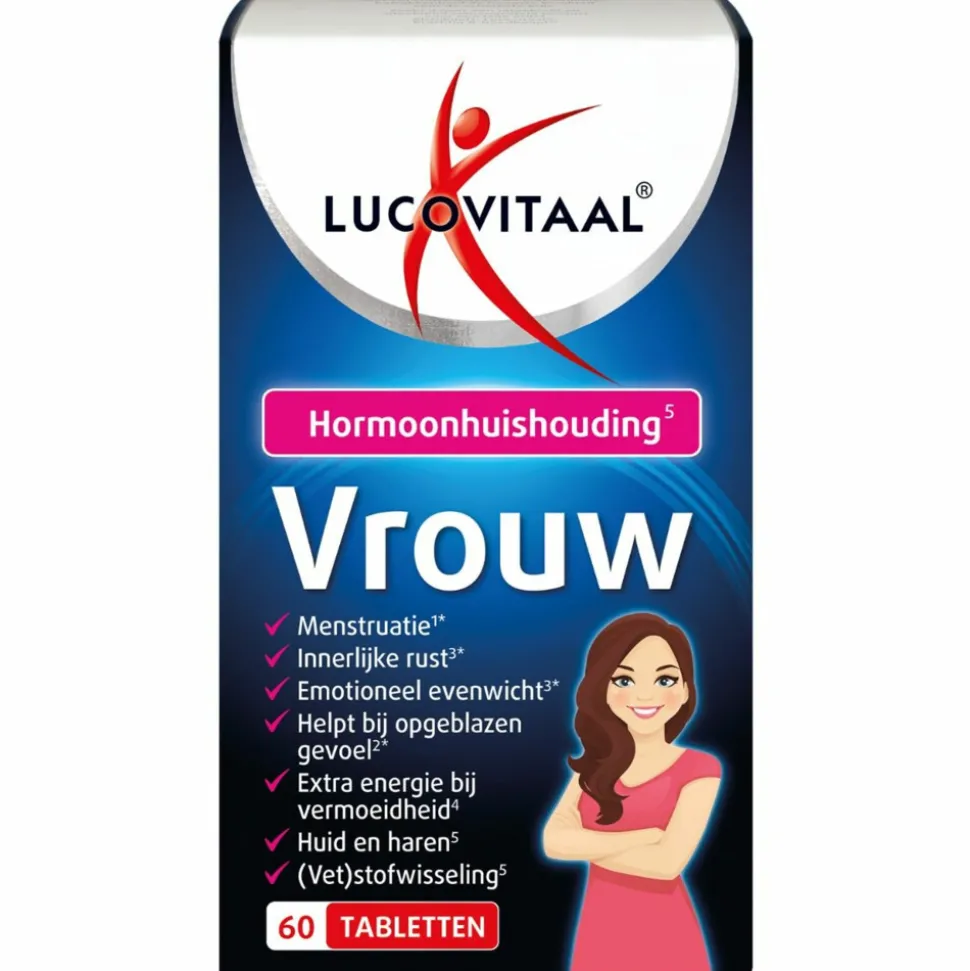 Lucovitaal Vrouw Hormoonsupport 60 tabletten