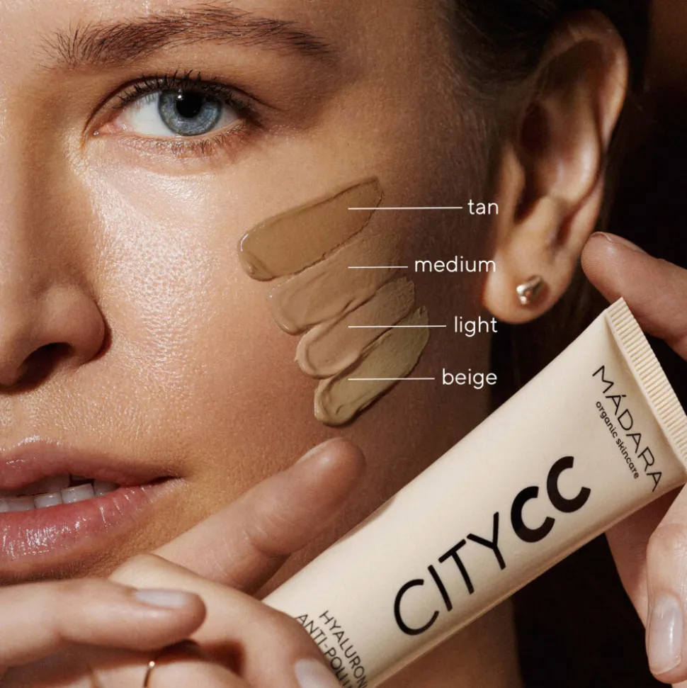 Madara City CC Hyaluronic Anti-Pollution CC-Crème SPF 15 Beige 40 ml
