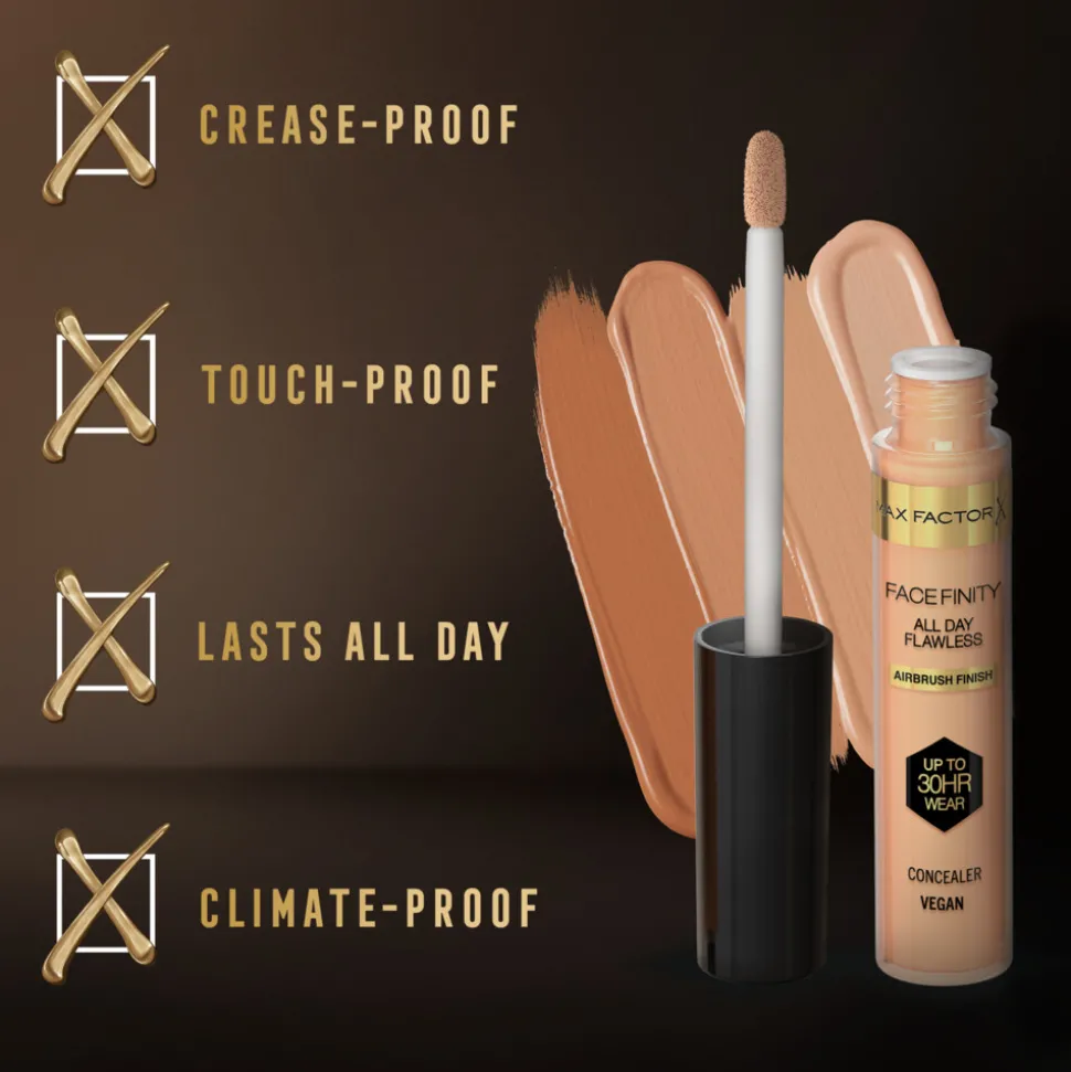 Max Factor Facefinity All Day Flawless Concealer 030 Light to Medium 10 ml
