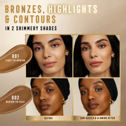 Max Factor Miracle Pure Golden Glow Bronzer Medium-to-Deep 15 ml