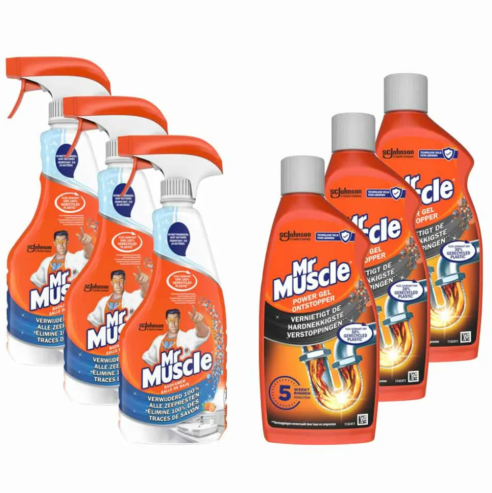 Mr Muscle Badkamer Reinigings Pakket