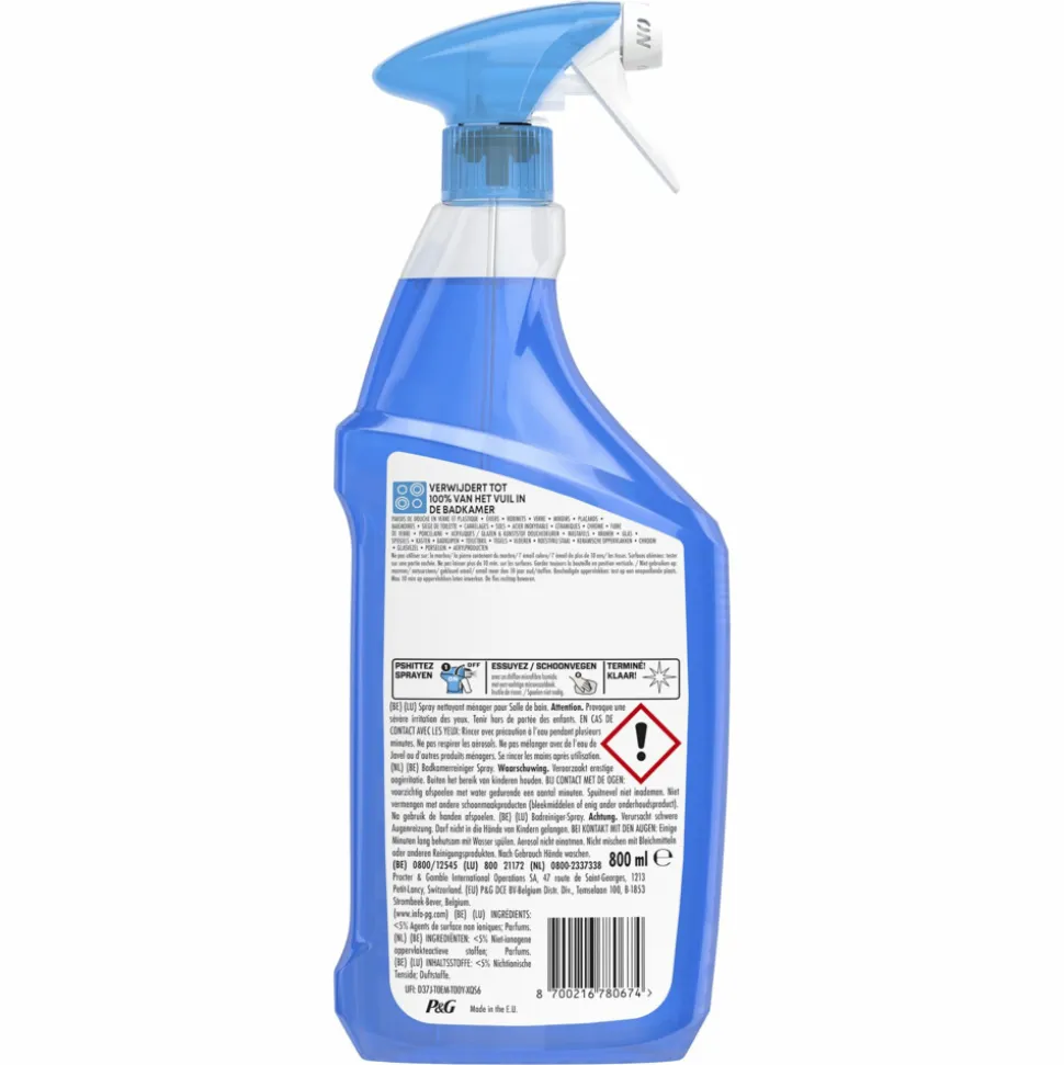 Mr. Propre Badkamerreiniger Spray Fresh 800 ml