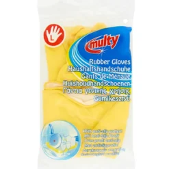 Multy Huishoud Handschoen Latex Large 2 stuks