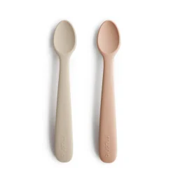 Mushie Babylepels Blush Shifting sand 1 set