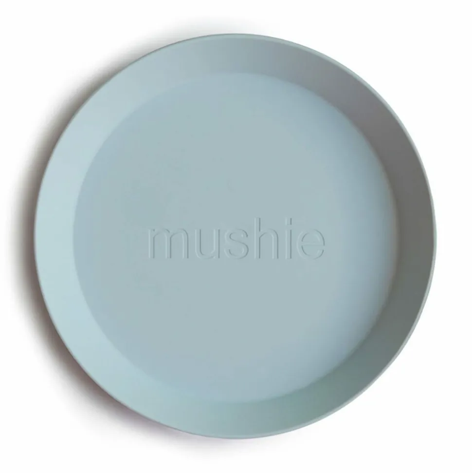Mushie Borden Set Powder Blue 2 stuks