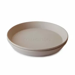 Mushie Borden Set Vanilla 2 stuks