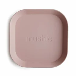 Mushie Borden Set Vierkant Blush 2 stuks
