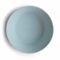 Mushie Kommen Set Powder Blue 2 stuks
