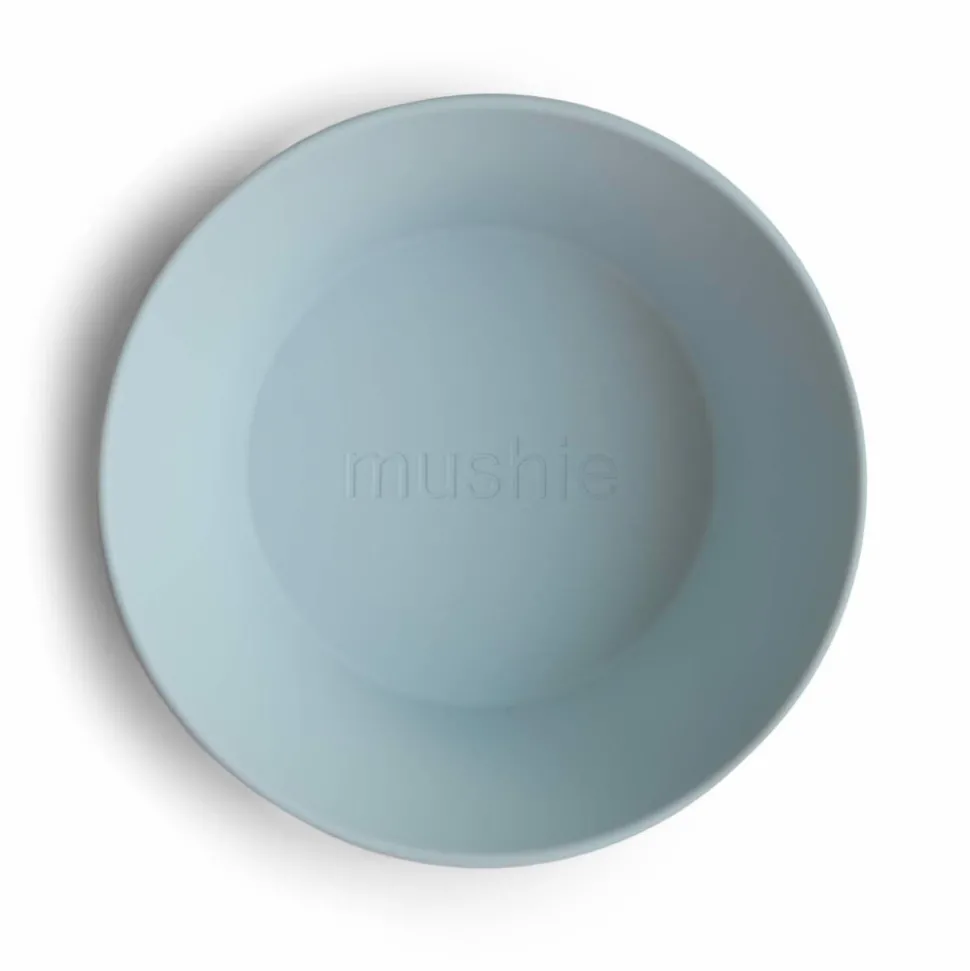 Mushie Kommen Set Powder Blue 2 stuks
