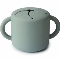 Mushie Snack Cup Cambridge blue
