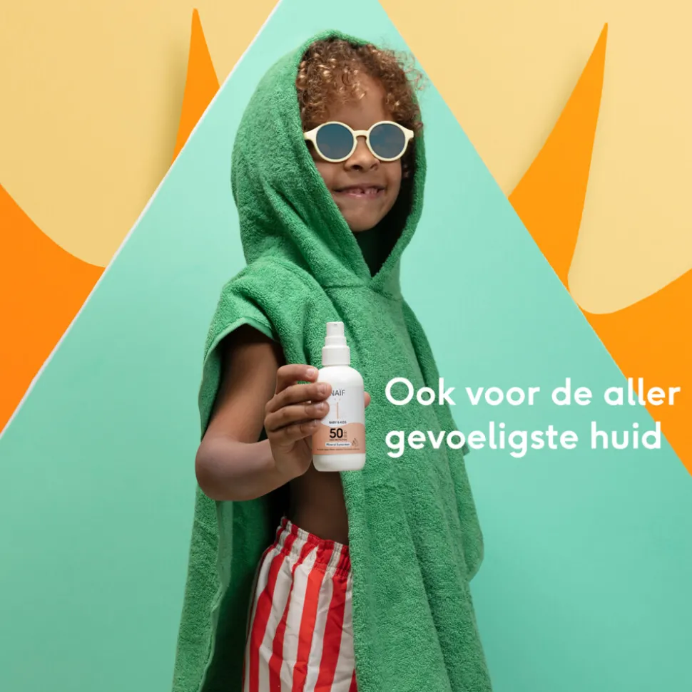 Naif Baby & Kids Minerale Zonnebrand Spray SPF 50 175 ml