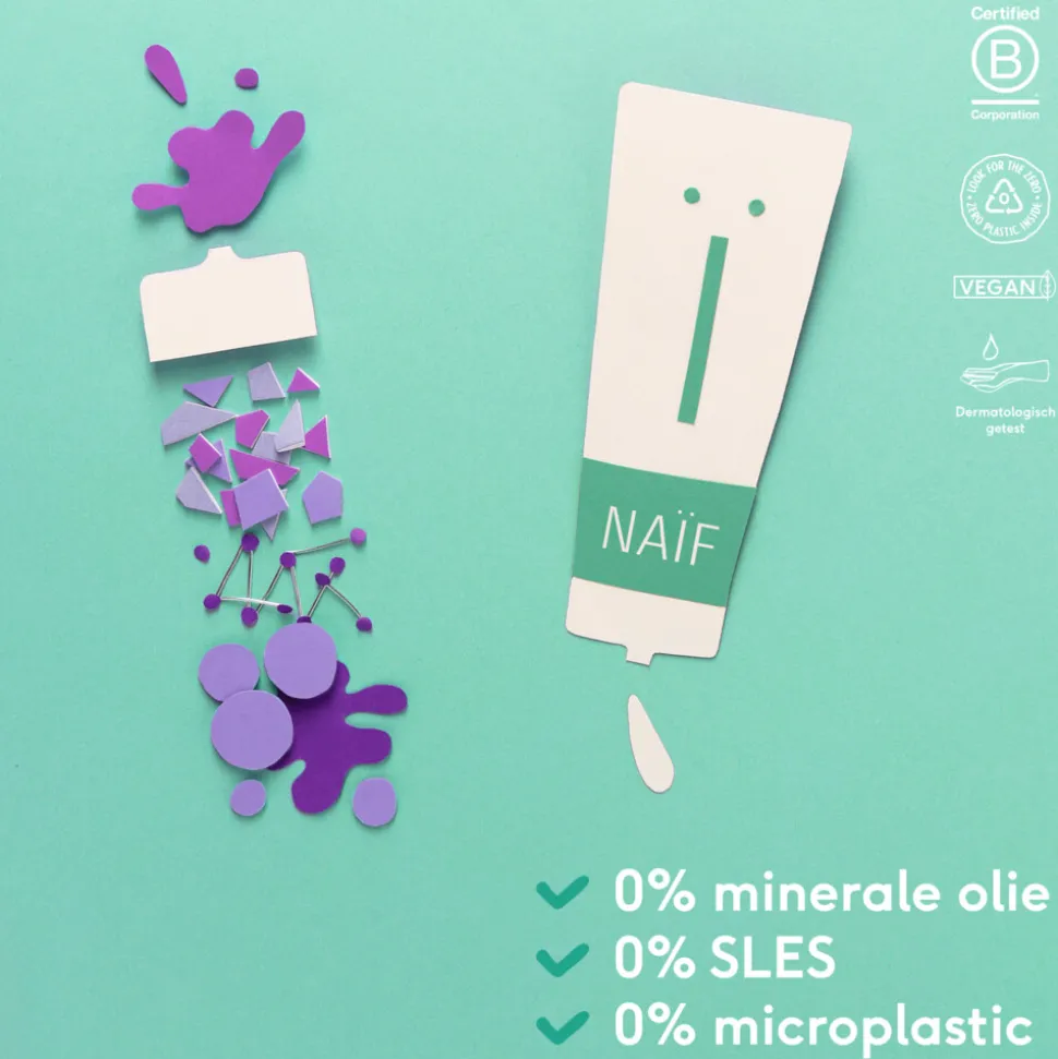 Naif Baby & Kids Verzorgende Badschuim 500 ml