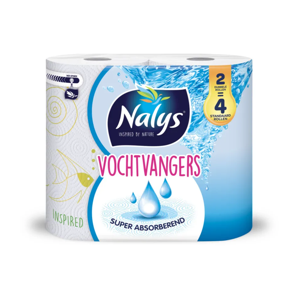 Nalys Keukenpapier Vochtvangers 2 stuks