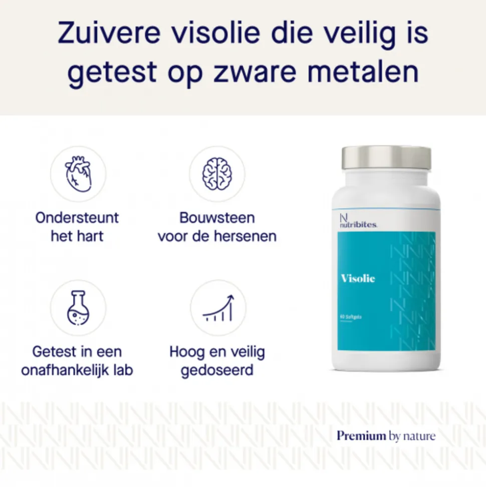 Nutribites Visolie 60 softgels