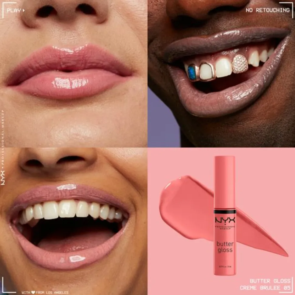 NYX Butter Gloss Lipgloss Creme Brulee 8 ml
