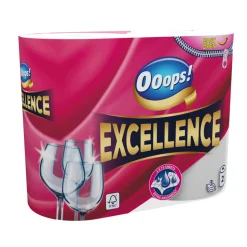 Ooops! Keukenpapier Excellence 3-laags 2 stuks