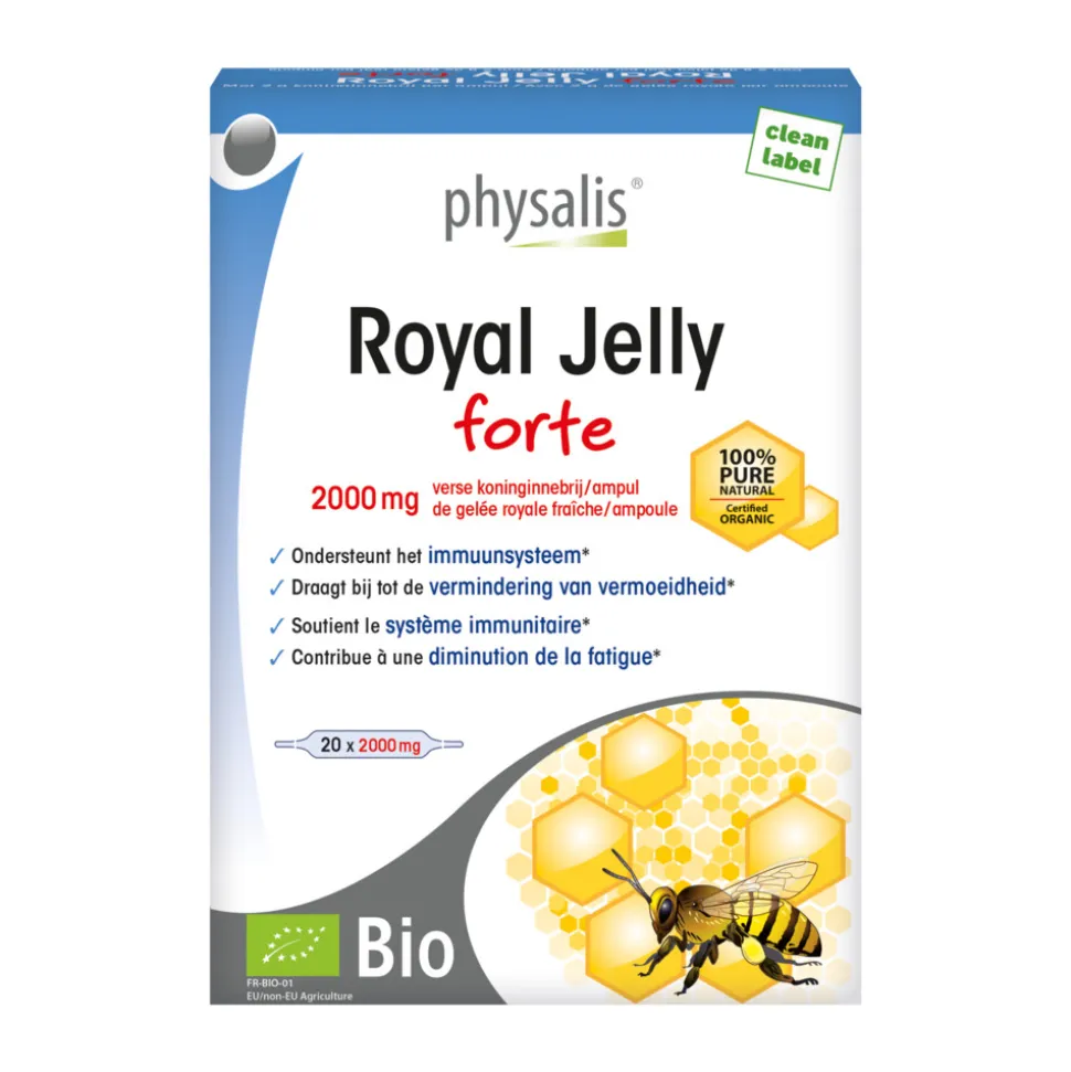 Physalis Royal Jelly Forte Biologisch 20 stuks