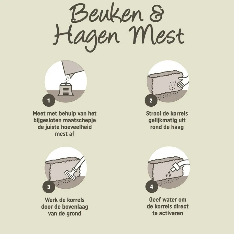 Pokon Beuken & Hagen Mest 2,5 kg