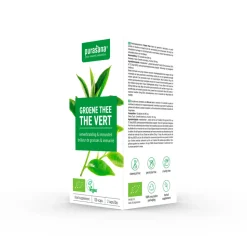Purasana Single Plants Powders Groene Thee Extract Bio 120 capsules