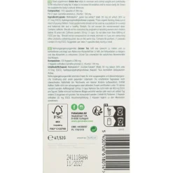 Purasana Single Plants Powders Groene Thee Extract Bio 120 capsules