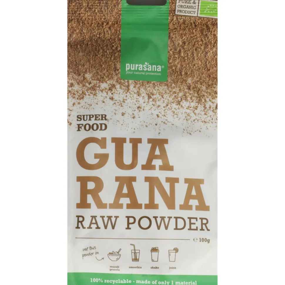 Purasana Superfood Guarana Poeder Bio 100 gr