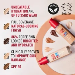 Rimmel Lasting Finish 35H Foundation Warm Olive 302 30 ml