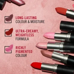 Rimmel Lasting Finish Satin Lipstick 001 River-Thing Red 4 gr