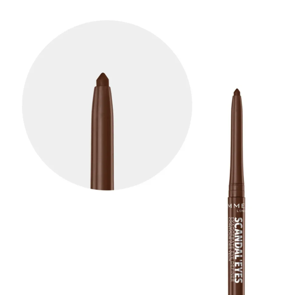 Rimmel London Eyeliner Exaggerate Full Colour eye definer 002 Chocolate Brown