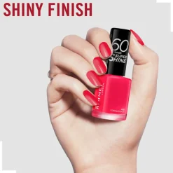 Rimmel Nagellak 60 Seconds SuperShine 430 Coralicious 8 ml
