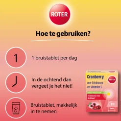 Roter Cranberry Bruis 20 bruistabletten