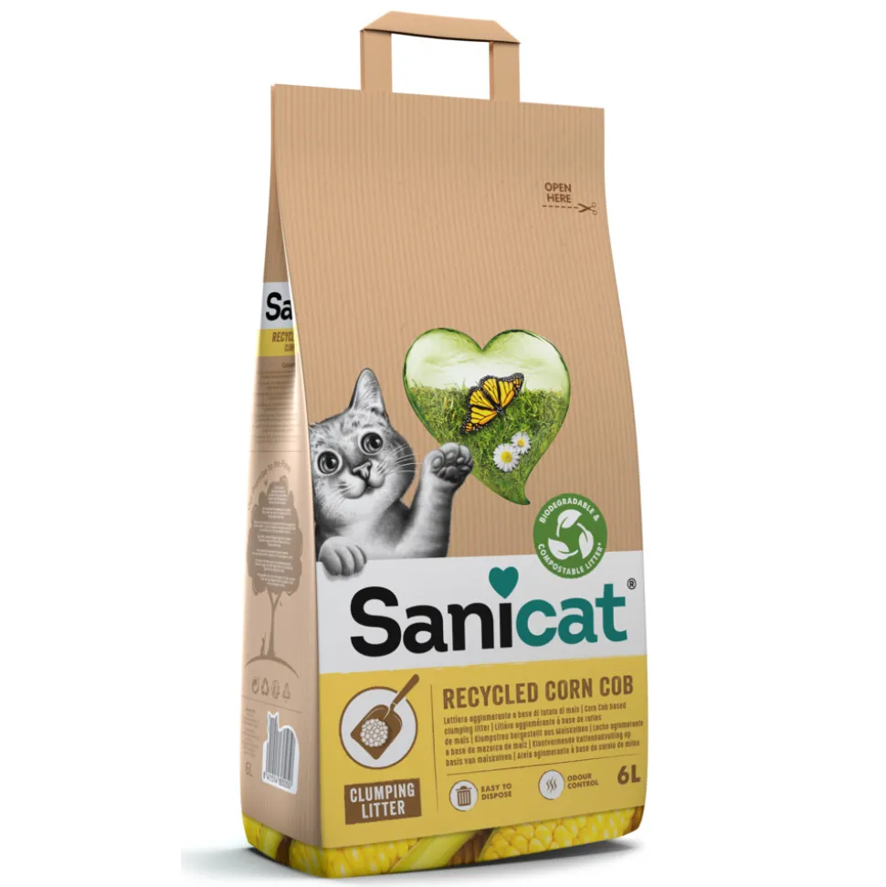 Sanicat Klontvormend Maïs 6 liter