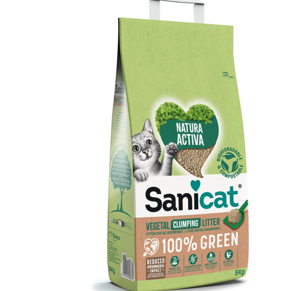 Sanicat Natura Activa 100% Green 5 kg