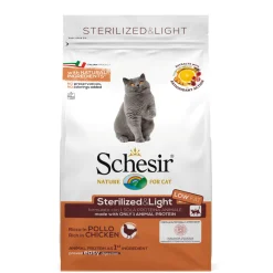 Schesir Kattenvoer Dry Sterilized Kip 400 gr