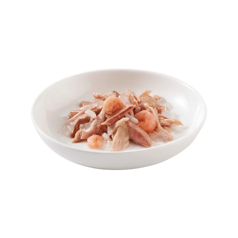 Schesir Kattenvoer Tonijn - Garnaal 6 x 50 gr