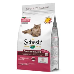 Schesir Kattenvoer Dry Sterilized Ham 1,5 kg