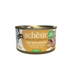 Schesir Kattenvoer Tonijn en Kip in Gelei 85 gr