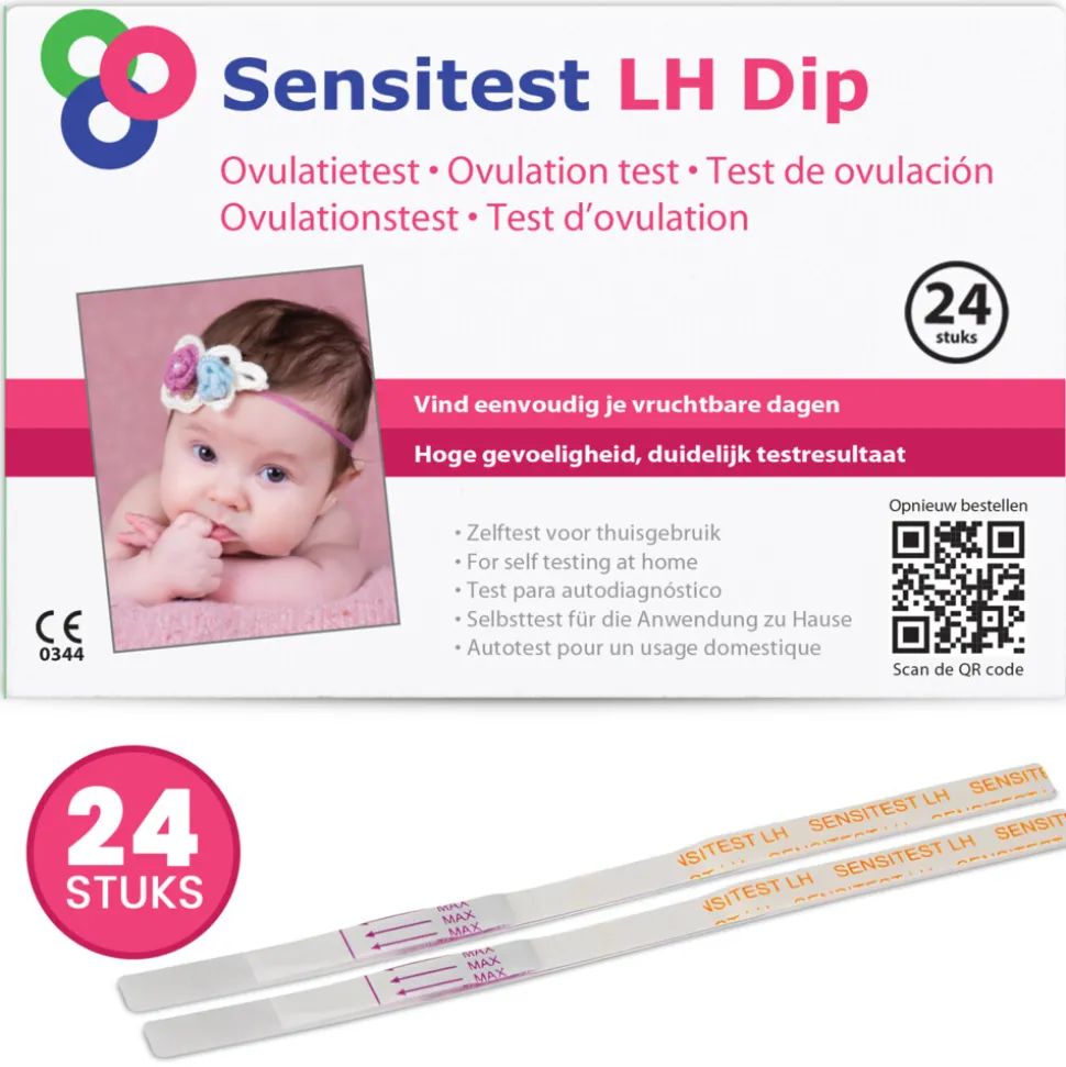 Sensitest Ovulatietest Dipstick 24 stuks