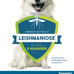 Seresto Anti Vlooien en Teken Halsband Hond Tot 8 kg 2-pack 38 cm