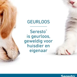 Seresto Anti Vlooien en Teken Halsband Hond Tot 8 kg 2-pack 38 cm