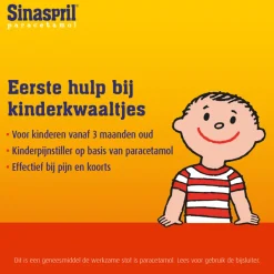 Sinaspril Paracetamol 120mg Zetpil 10 stuks