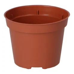 SOGO Plastic Potje Terra Kleur 9 cm 18 stuks