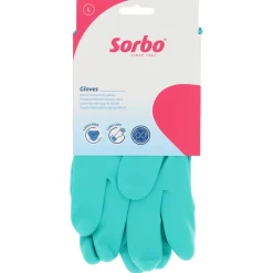 Sorbo Huishoudhandschoenen Latex Vrij L 1 paar