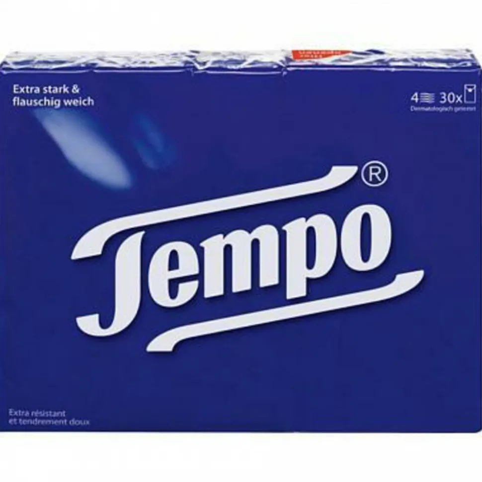 Tempo Original 4-laags Zakdoekjes 30 stuks