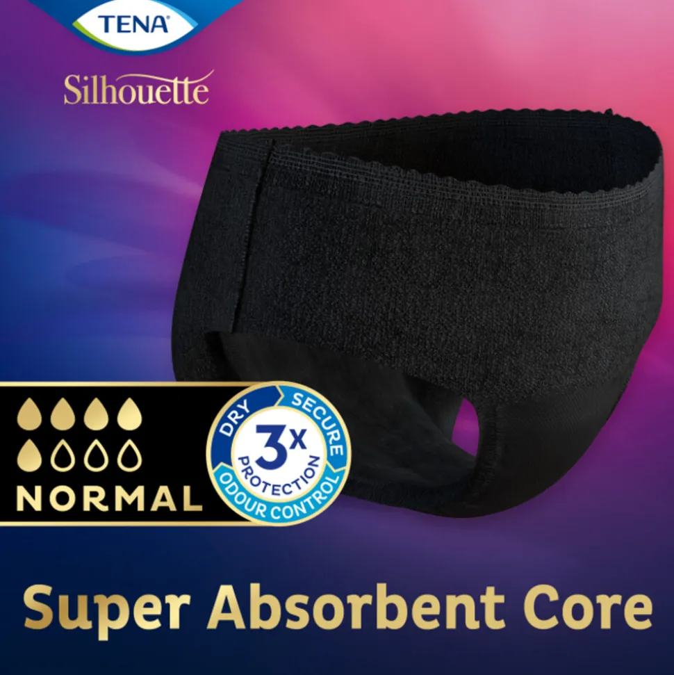 TENA Silhouette Underwear Low Waist Blanc Plus M 12 stuks