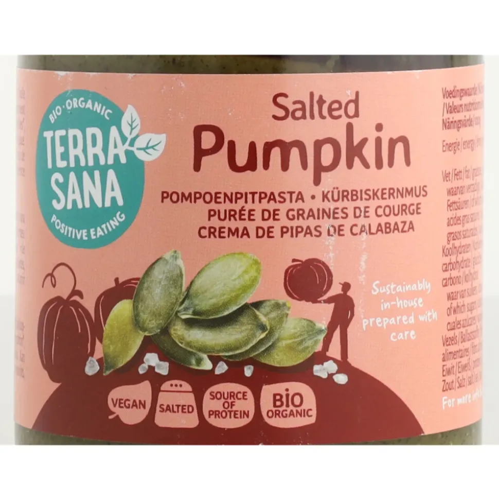Terrasana Pompoenpitpasta Biologisch 250 gr