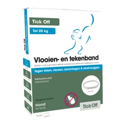 Tick Off Anti Vlooien en Teken Halsband Hond tot 25 kg