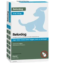 Tick Off Refordog Spot-on 100 mg 4 kg tot 10 kg 3 stuks