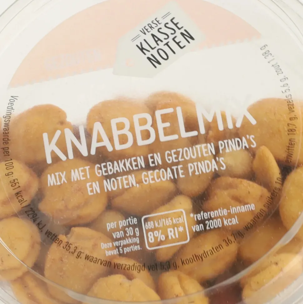 Verse Klassenoten Knabbelmix 150 gr