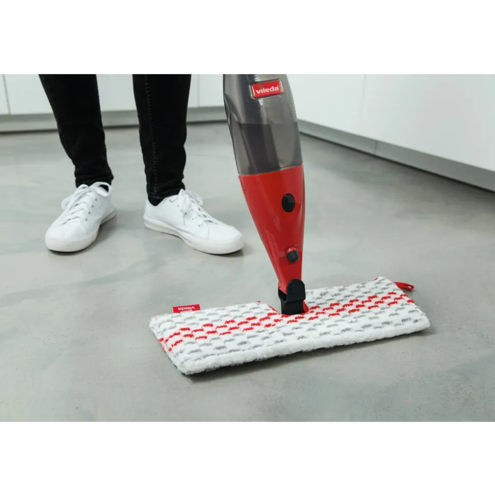 Vileda 1-2 Spray MAX - Vervanging Rood Wit
